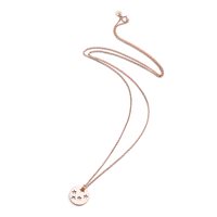 Necklace Burato Woman Star Paillettes in Rose Gold CD261 - CD261